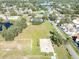 Aerial view of the recreational area with tennis courts and a basketball court at 9406 Citrus Glen Pl, Tampa, FL 33618