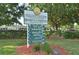 Sun City Center Community Association Sports Complex sign for the 55+ age-restricted community at 609 Fort Duquesna Dr, Sun City Center, FL 33573
