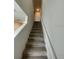 Carpeted staircase leading to the upper level at 2754 Pearly Banks Dr, Bradenton, FL 34208