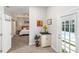 Entryway with convenient access to the pool, featuring neutral tones and modern decor at 1926 Burlington N Ave, St Petersburg, FL 33713