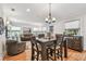 Inviting living room and dining area with hardwood floors and natural light at 487 9Th N Ave, St Petersburg, FL 33701