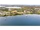 Gorgeous waterfront home site with private dock access and stunning water views at 724 Bayshore Dr, Terra Ceia, FL 34250