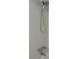 A tiled shower features a sleek shower head and faucet at 3332 Vorden St, New Port Richey, FL 34655