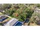 Beautiful aerial view of a residential property featuring a private backyard and surrounding greenery at 5719 23Rd S Ave, Gulfport, FL 33707