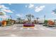 Medley community entrance sign with a beautifully landscaped entrance and modern architecture at 10374 Echo Dock Loop, San Antonio, FL 33576
