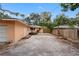Backyard featuring a low-maintenance gravel area, and a patio at 2201 Park N St, St Petersburg, FL 33710