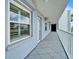 Balcony view of a unit featuring neutral paint, and outdoor seating at 18325 Gulf Blvd # 407, Redington Shores, FL 33708