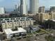 A fantastic urban view showcases the surrounding neighborhood and nearby waterfront at 226 5Th N Ave # 1106, St Petersburg, FL 33701