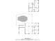 Detailed floor plan showcasing the layout of this 2,484 sq ft home with a pool and garage at 8716 Hickorywood Ln, Tampa, FL 33615