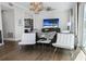 Sophisticated living room with stylish seating, ocean view, and modern decor, creating a comfortable and inviting space at 8750 Harrell Ave, Treasure Island, FL 33706