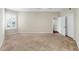 Carpeted bedroom featuring double closet doors and a window with plantation shutters at 700 S Harbour Island Blvd # 226, Tampa, FL 33602