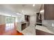 Open-concept kitchen with stainless steel appliances, granite countertops, and modern cabinets at 700 S Harbour Island Blvd # 226, Tampa, FL 33602