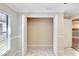 Walk-in closet with double doors and wire shelving, perfect for organized storage at 3369 Houle Ave, Sarasota, FL 34232