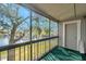 Relaxing screened porch offers beautiful waterfront views at 6311 Newtown Cir # 11B1, Tampa, FL 33615