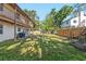 Expansive backyard with a wood fence and lots of room to enjoy the outdoors at 4822 W San Miguel St, Tampa, FL 33629