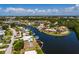 Waterfront home featuring a boat dock and beautiful water views in a desirable coastal community at 9439 Sun Isle Ne Dr, St Petersburg, FL 33702