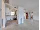 View of open space with kitchen on the background ready for customization at 9439 Sun Isle Ne Dr, St Petersburg, FL 33702