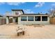 Expansive backyard featuring a large patio, providing ample space for outdoor entertainment and relaxation at 1022 Canal St, Ruskin, FL 33570