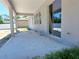 An outdoor patio has space for entertaining and enjoying the outdoors at 422 Shannon Estates Ct, Plant City, FL 33563