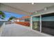 Balcony overlooking the water and tile roof at 6423 Driftwood Dr, Hudson, FL 34667