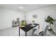 Study or office space featuring a desk, chair, and decor for a functional workspace at 6423 Driftwood Dr, Hudson, FL 34667