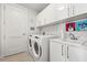 Bright laundry room with modern appliances and storage at 301 1St S St # 2006, St Petersburg, FL 33701