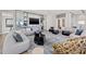Elegant lobby with contemporary decor, a large sectional sofa, and plenty of seating for residents and guests at 301 1St S St # 2006, St Petersburg, FL 33701