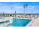 Resort-style pool with lounge chairs overlooking the water, providing a tranquil experience at 301 1St S St # 2006, St Petersburg, FL 33701