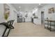 Spacious kitchen featuring modern appliances and sleek countertops at 402 Pineapple St, Tarpon Springs, FL 34689