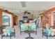 Inviting outdoor space with bar, seating, and string lights perfect for entertaining and enjoying a relaxing atmosphere at 16134 4Th E St, Redington Beach, FL 33708