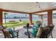 Inviting outdoor living with waterfront views, comfortable seating, and a peaceful ambiance at 16134 4Th E St, Redington Beach, FL 33708