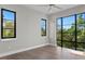 This bedroom has many windows letting in light and beautiful outdoor views at 337 Coffee Pot Ne Dr, St Petersburg, FL 33704