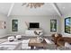Light and airy living room with high ceilings and windows bring in natural light at 337 Coffee Pot Ne Dr, St Petersburg, FL 33704