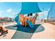 Vibrant community playground featuring a large shade structure and colorful play equipment for enjoyment at 343 Rex Pl # F, Madeira Beach, FL 33708