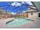 Sparkling screened-in pool with ample deck space, perfect for outdoor relaxation and entertainment at 4553 31St E Ct, Bradenton, FL 34203