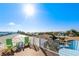 Relax on this beautiful deck with chairs and enjoy the sunshine and beautiful views at 206 Church Ave, Bradenton Beach, FL 34217