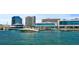Waterfront marina featuring docked boats, set against city skyline at 3987 Maceachen Blvd # 133, Sarasota, FL 34233