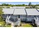 An aerial view of the community showcasing its well-maintained buildings and surroundings at 6033 34Th W St # 45, Bradenton, FL 34210