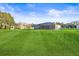 Expansive backyard featuring lush green grass and a screened lanai, ideal for outdoor enjoyment and relaxation at 10920 Flint Estates Dr, Thonotosassa, FL 33592