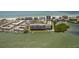 Stunning aerial view of the waterfront condominium complex on the Gulf Coast at 19451 Gulf Blvd # 204, Indian Shores, FL 33785
