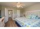 Comfortable bedroom with calming colors and decor, creating a relaxing retreat at 19451 Gulf Blvd # 204, Indian Shores, FL 33785