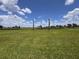 Large grassy lot featuring partial landscaping and a view of other homes in the distance at 4319 Pullet Ct, Bradenton, FL 34211
