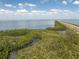 Breathtaking aerial view showcasing the surrounding nature and bay at 12077 Gandy N Blvd # 344, St Petersburg, FL 33702
