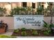 The Grande Verandahs on the Bay sign at 12077 Gandy N Blvd # 344, St Petersburg, FL 33702
