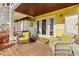 Charming outdoor patio with comfortable seating and private access at 3889 Pompano Se Dr # A, St Petersburg, FL 33705