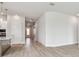 Open floor plan that features modern finishes and wood flooring at 5289 Everlong Dr, Apollo Beach, FL 33572