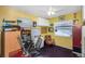 Functional office space with lots of natural light, perfect for working from home or studying at 5309 21St S Ave, Gulfport, FL 33707