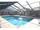 Relaxing screened-in community pool offering an amazing spot to enjoy the outdoors at 5581 Salem Square S Dr, Palm Harbor, FL 34685