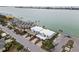Breathtaking waterfront property with private boat docks, lush landscaping, and ample parking spaces at 800 Madonna Blvd # 2, Tierra Verde, FL 33715