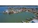 Waterfront home boasts a dock and beautiful views of the tranquil bay area at 16108 5Th E St, Redington Beach, FL 33708